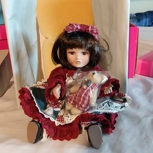 Marie Osmond porcelain Girl Doll.